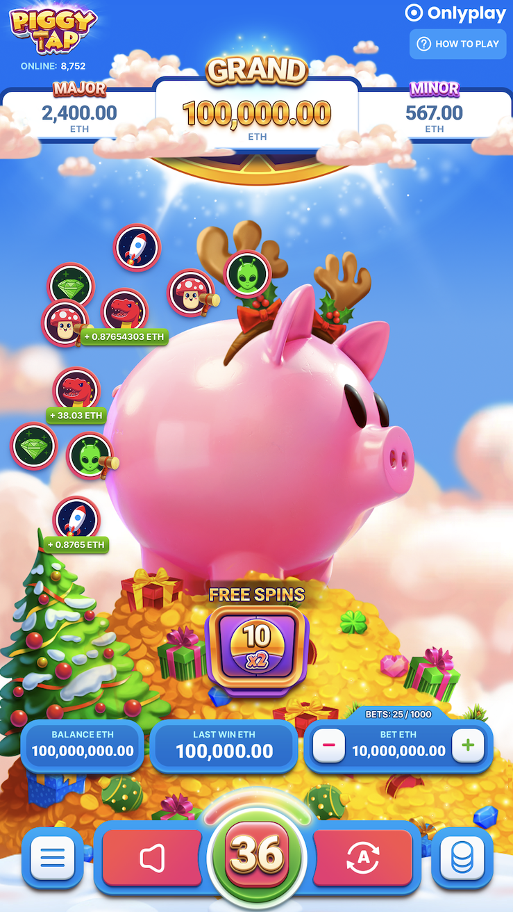 piggy tap demo